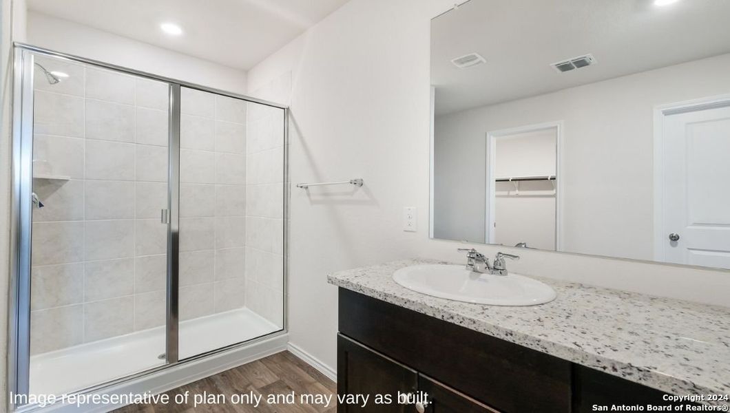 Furnished interior view inside a new home in Langdon, San Antonio (Image 6).