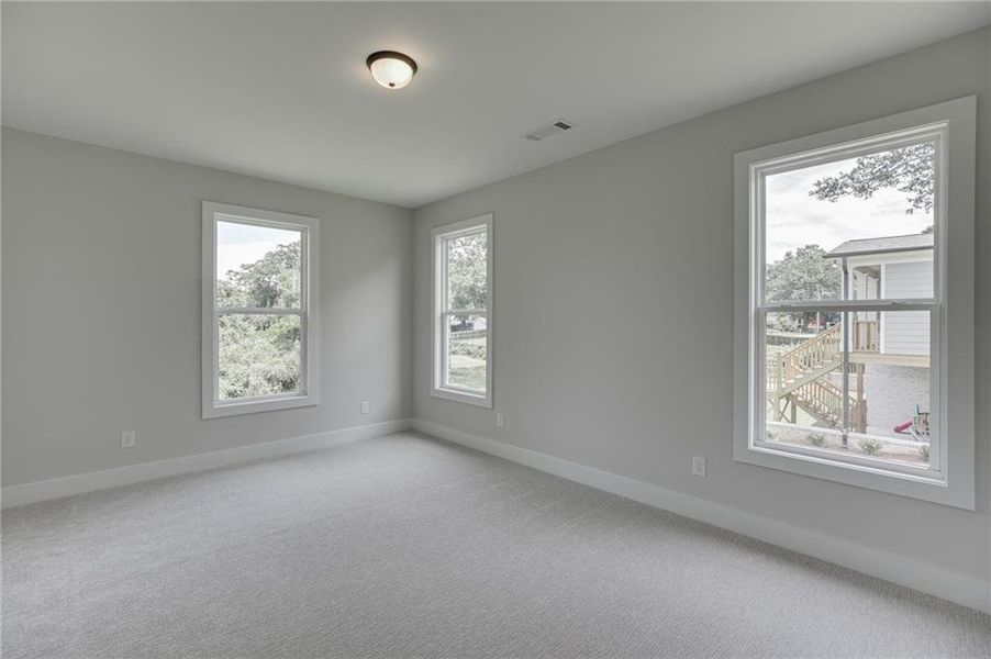 Spacious, unfurnished interior of a new home in , Buford (Image 38).