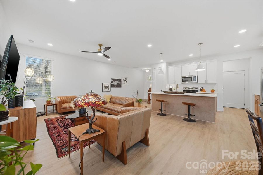 Furnished interior view inside a new home in , Conover (Image 17).