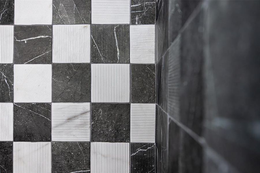 Close-up of interior finishes inside a home in , Dallas (Image 20).