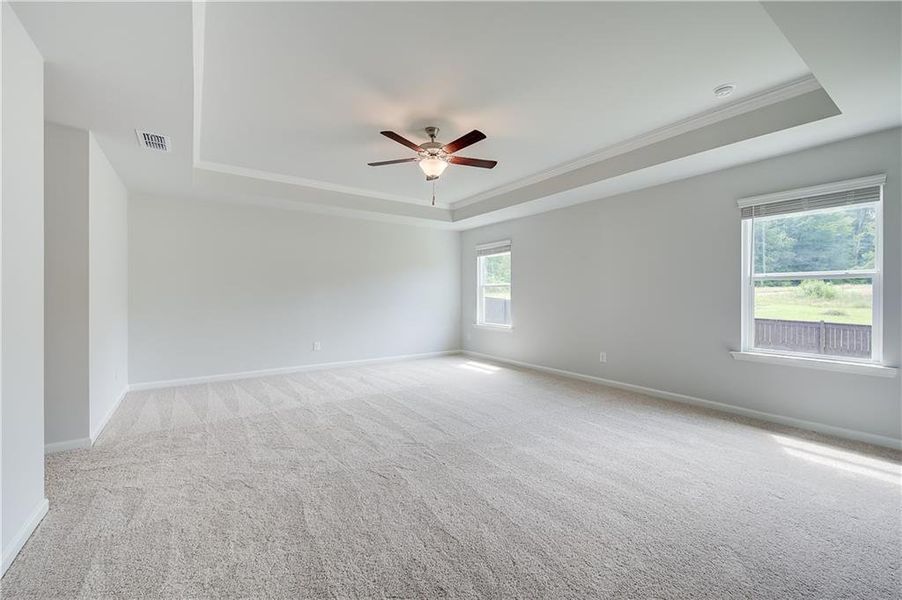 Spacious, unfurnished interior of a new home in Abbotts Crossing, Conyers (Image 28). Spacious, unfurnished interior of a new home in Abbotts Crossing, Conyers (Image 28).