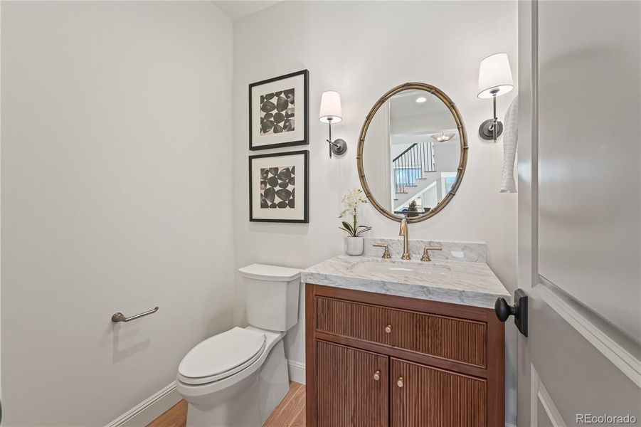 Furnished interior view inside a new home in , Denver (Image 15).