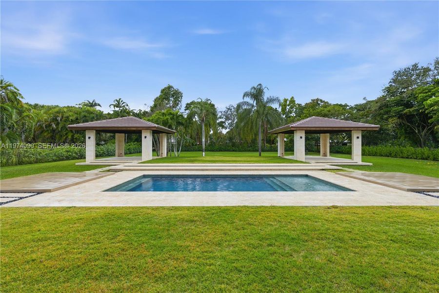 Exterior details and patio area of a home in , Miami (Image 3).