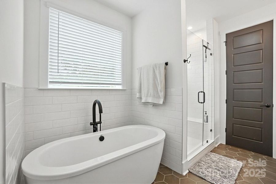 Furnished interior view inside a new home in , Charlotte (Image 24).