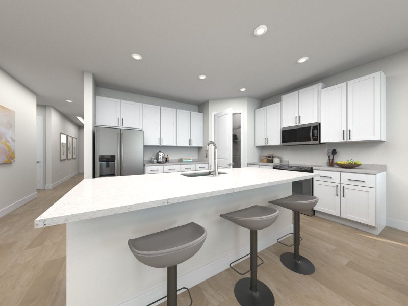 Furnished interior view inside a new home in Coasterra - Reserve Series, Palmetto (Image 3).