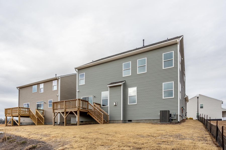 Exterior details and patio area of a home in Ford Meadows, Garner (Image 4). Exterior details and patio area of a home in Ford Meadows, Garner (Image 4).