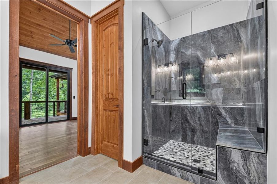 Furnished interior view inside a new home in , Ellijay (Image 11).
