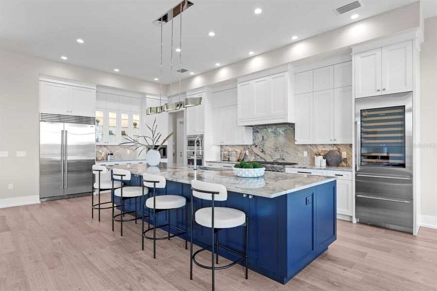 Furnished interior view inside a new home in , St. Petersburg (Image 18).