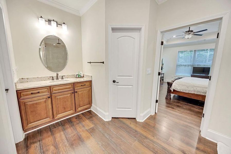 Furnished interior view inside a new home in , Canton (Image 17).