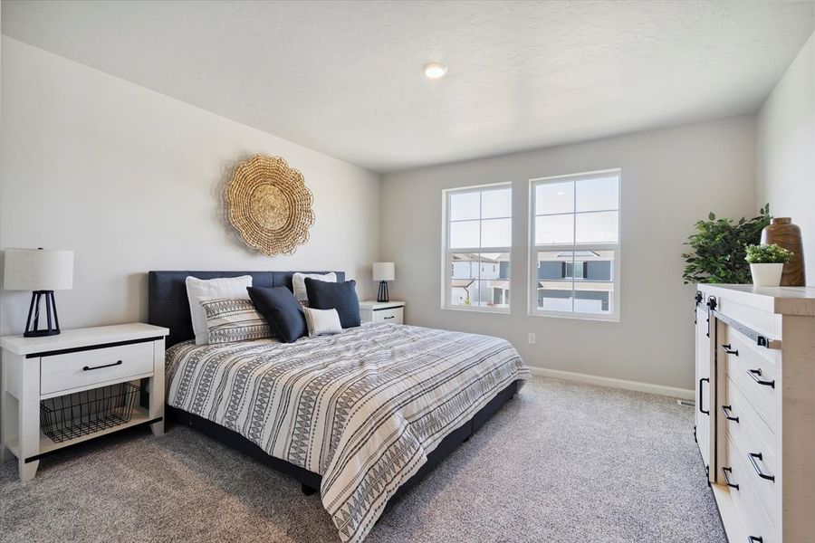 Furnished interior view inside a new home in Bradley Heights, Colorado Springs (Image 11).