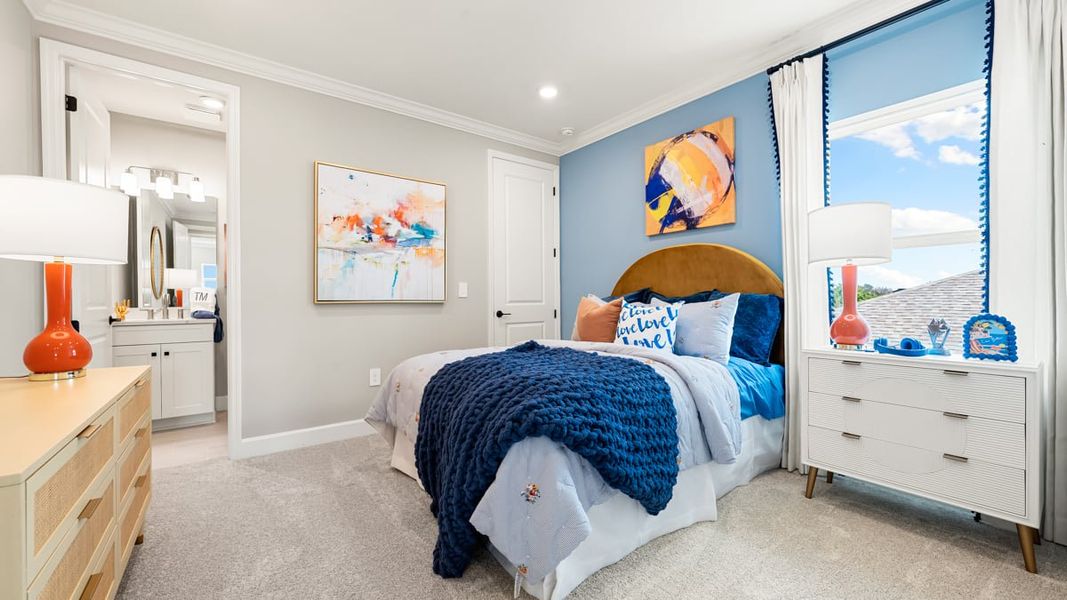 Representative furnished interior of a home built from the Sand Key by Taylor Morrison in Ardisia Park, New Smyrna Beach (Image 18).