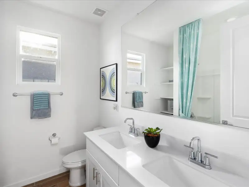 Furnished interior view inside a new home in Mountain View Estates Signature Series, Buckeye (Image 22).