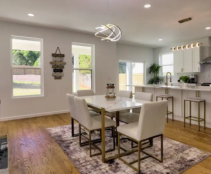 Furnished interior view inside a new home in , Smyrna (Image 4).
