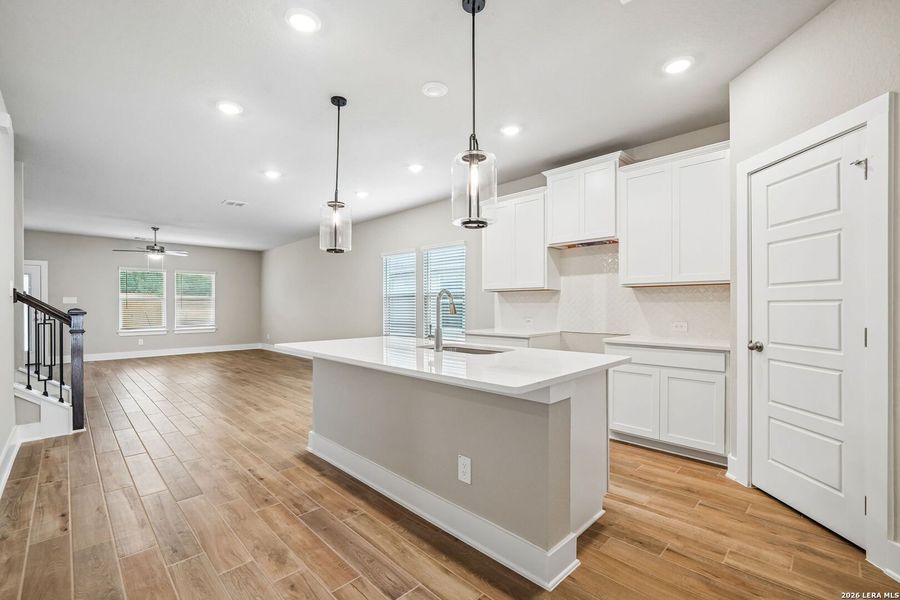 Furnished interior view inside a new home in Stetson Ridge, Marion (Image 11).