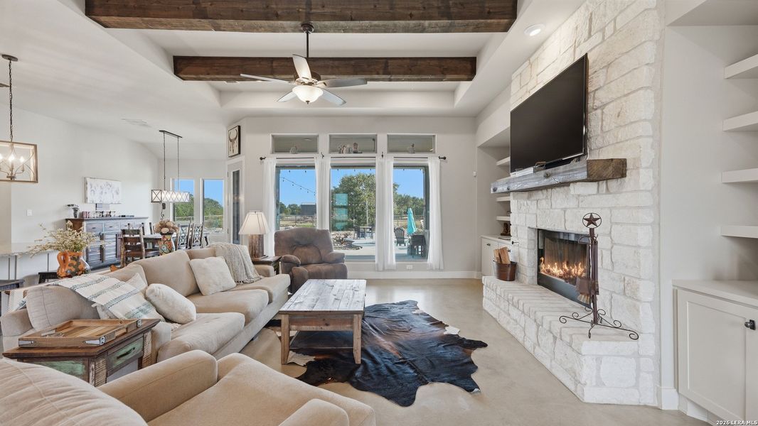 Furnished interior view inside a new home in , Spring Branch (Image 19).