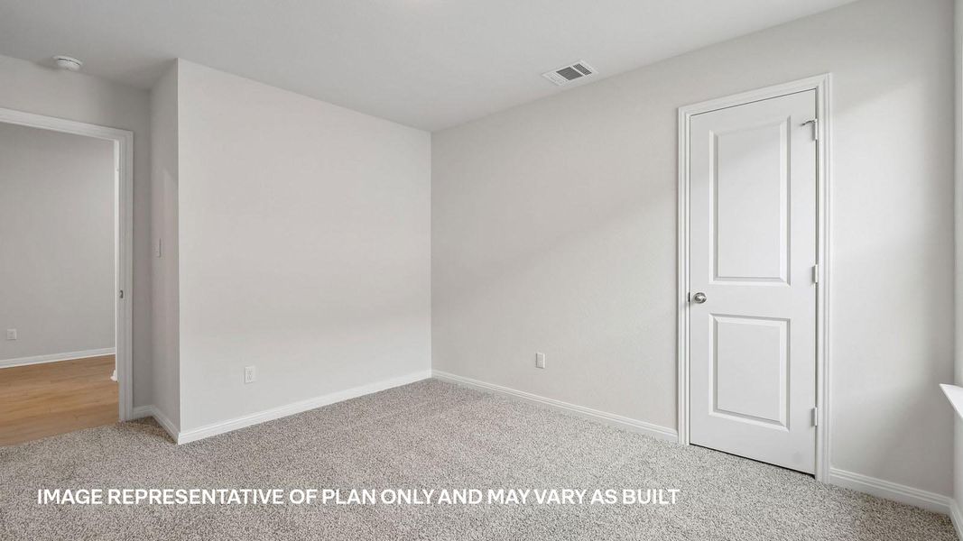 Representative unfurnished interior of a home built from the The Irvine by D.R. Horton in Thunder Rock, Marble Falls (Image 33). Representative unfurnished interior of a home built from the The Irvine by D.R. Horton in Thunder Rock, Marble Falls (Image 33).