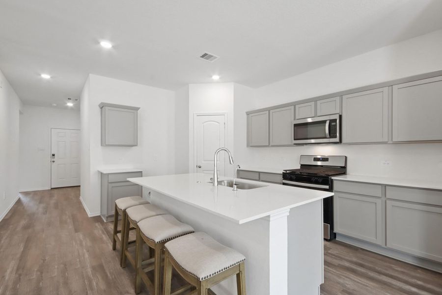 Furnished interior view inside a new home in Grand Pines, Magnolia (Image 5). Furnished interior view inside a new home in Grand Pines, Magnolia (Image 5).