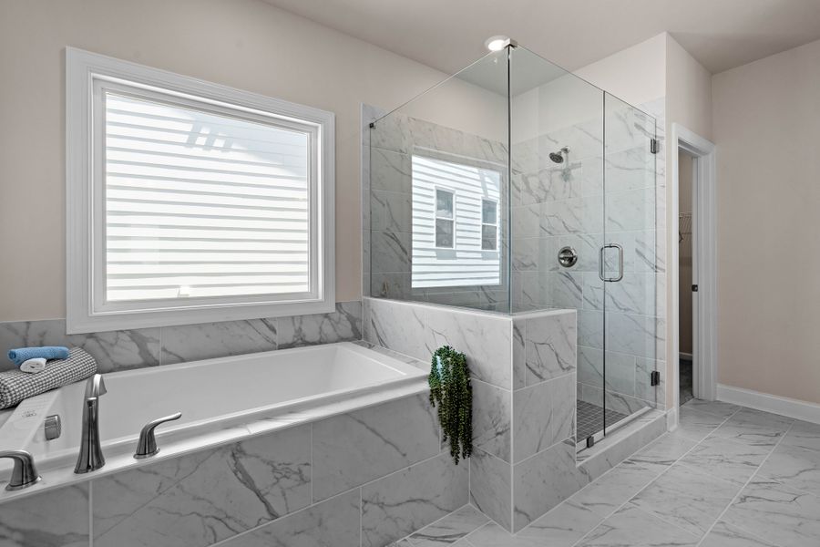 Representative furnished interior of a home built from the The Castleberry by The Providence Group in Palisades Single Family, Cumming (Image 49).
