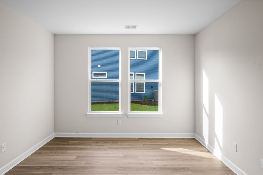 Spacious, unfurnished interior of a new home in Traditions at Carolina Forest, Myrtle Beach (Image 22). Spacious, unfurnished interior of a new home in Traditions at Carolina Forest, Myrtle Beach (Image 22).