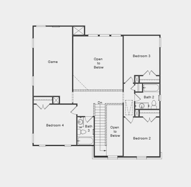 Additional Highlights Include: Slide in tub at primary bath, study in place of formal dining, windows at casual dining, and whole house blinds.