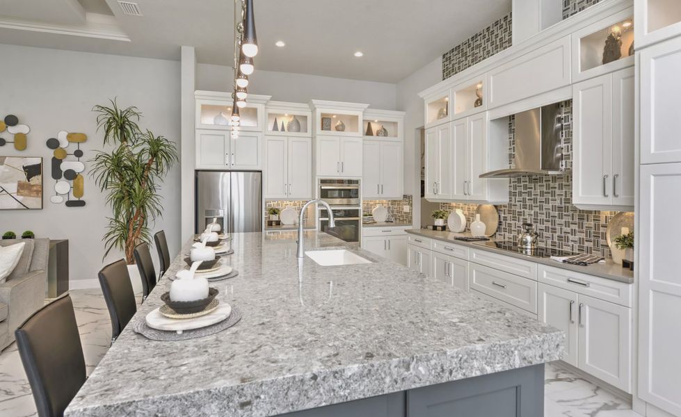 Furnished interior view inside a new home in Plantation Bay, Ormond Beach (Image 11).