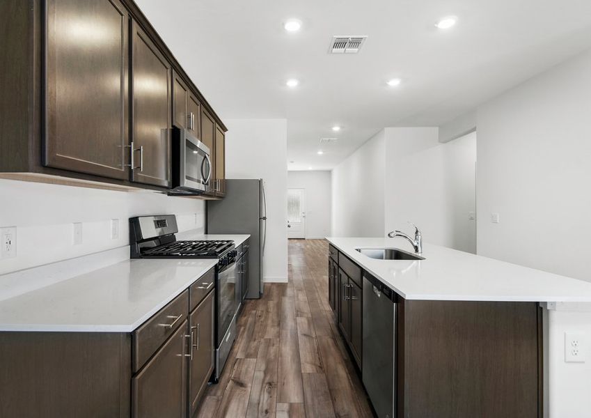 Representative furnished interior of a home built from the Palo Verde by LGI Homes in Star Valley, Tucson (Image 7).