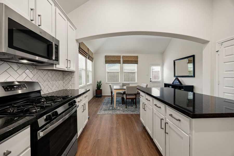 Furnished interior view inside a new home in Willowpoint, Tomball (Image 15).