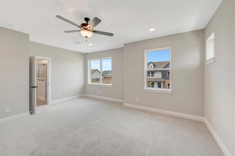 Spacious, unfurnished interior of a new home in Pomona - Grove Row Collection, Manvel (Image 16).