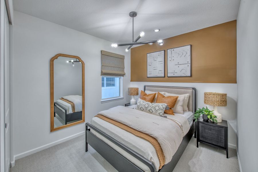 Furnished interior view inside a new home in Costa Pointe, Vero Beach (Image 20).