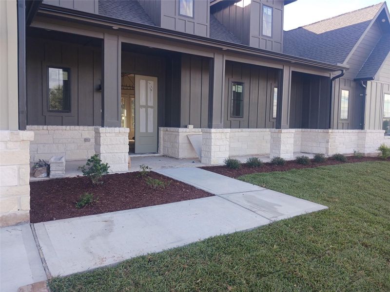 Exterior details and patio area of a home in , Angleton (Image 2). Exterior details and patio area of a home in , Angleton (Image 2).