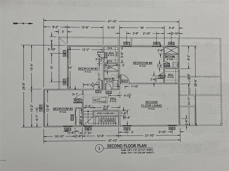 2D floor plan layout of this home in , Dallas, TX (Image 3).