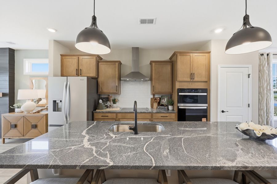 Representative furnished interior of a home built from the Rivercrest II by Great Southern Homes in Westwood Reserve, Conway (Image 13).