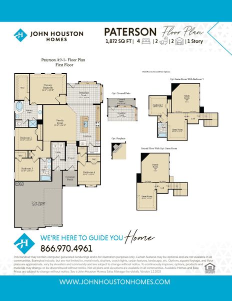 Paterson A9-1 Floor Plan