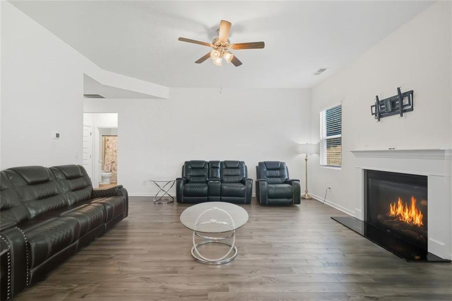 Furnished interior view inside a new home in Stillwater Springs, Dacula (Image 14).