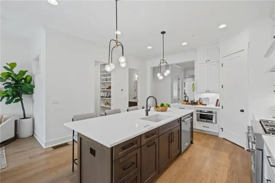 Furnished interior view inside a new home in , Sandy Springs (Image 13).