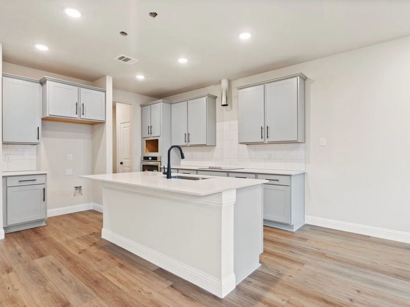 Furnished interior view inside a new home in Lake Park Villas, Wylie (Image 6).