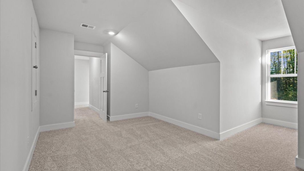 Furnished interior view inside a new home in Camden Cottages, Greenville (Image 30).