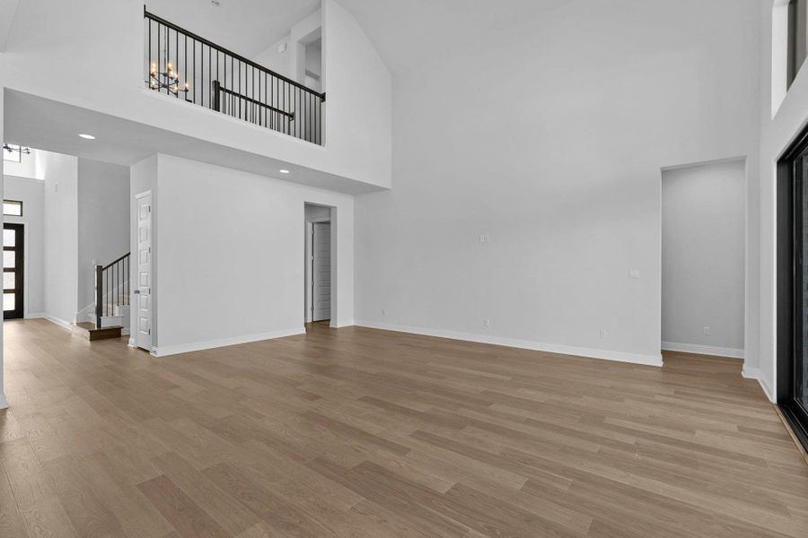 Family Room with soaring ceiling Family Room with soaring ceiling