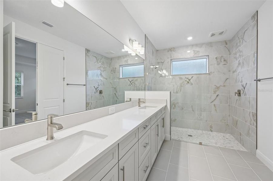 Furnished interior view inside a new home in Creeks Edge at Twin Rivers, Parrish (Image 10).