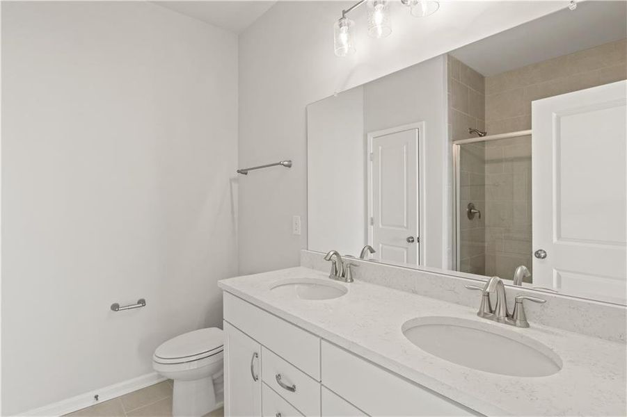 Furnished interior view inside a new home in Enclave at Parkway Village, Fairburn (Image 7).