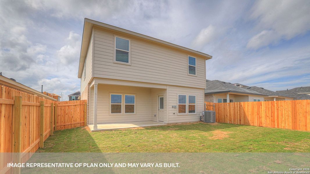 Exterior details and patio area of a home in Paramount, Kyle (Image 3).