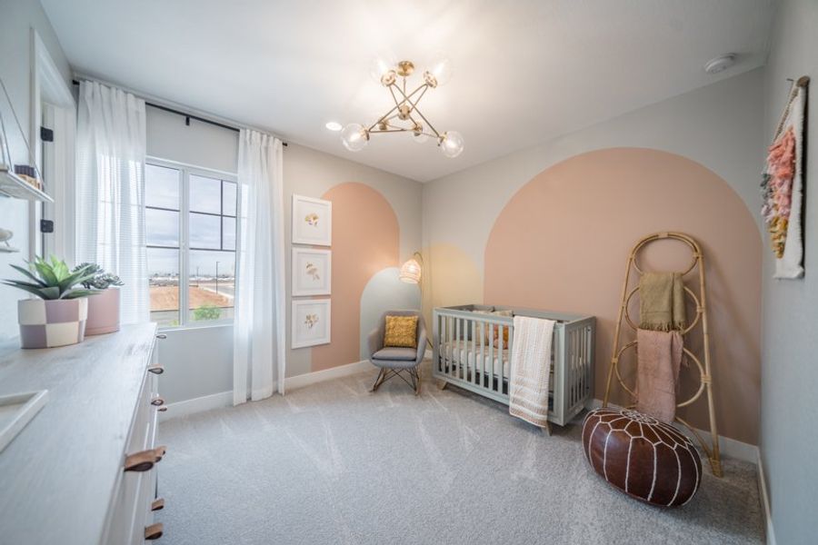 Furnished interior view inside a new home in Hawes Crossing, Mesa (Image 13).