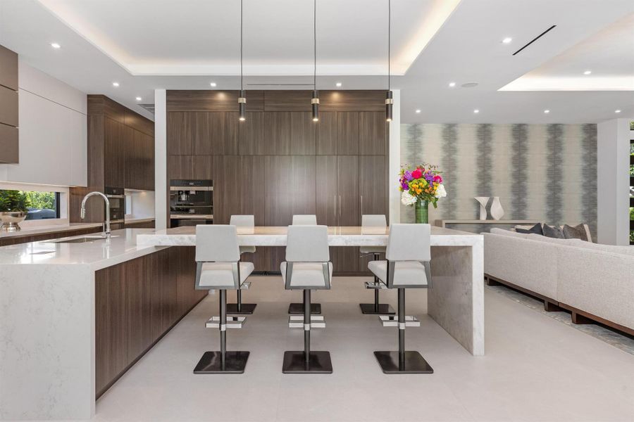 Furnished interior view inside a new home in , Boca Raton (Image 62).