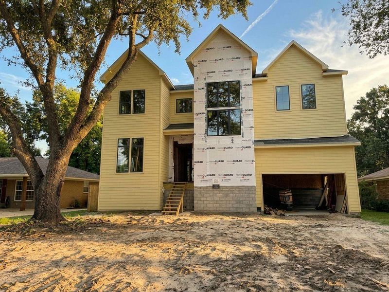 In-progress construction of a new home in , Houston, TX (Image 13).