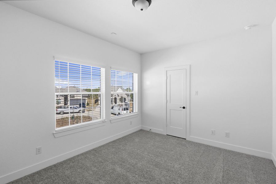 Spacious, unfurnished interior of a new home in Bridgeland, Cypress (Image 25). Spacious, unfurnished interior of a new home in Bridgeland, Cypress (Image 25).