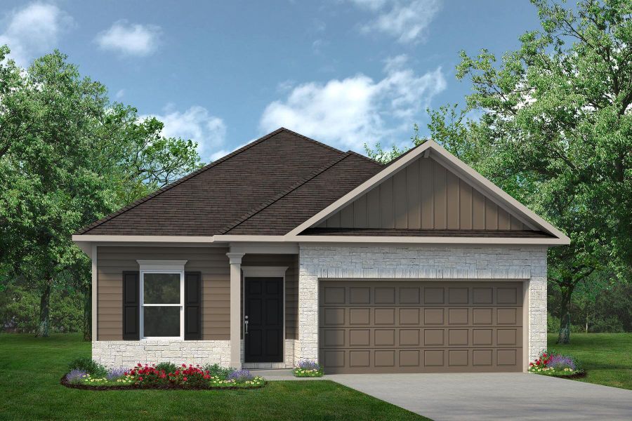 The Oakshire II- Elevation F The Oakshire II- Elevation F