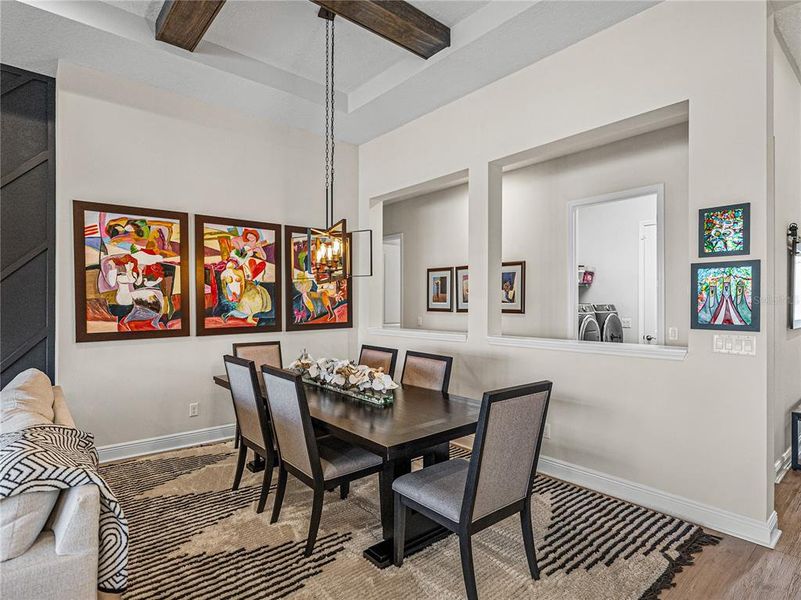 Furnished interior view inside a new home in Mirada, San Antonio (Image 60). Furnished interior view inside a new home in Mirada, San Antonio (Image 60).