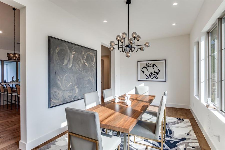 Furnished interior view inside a new home in , Dallas (Image 5). Furnished interior view inside a new home in , Dallas (Image 5).