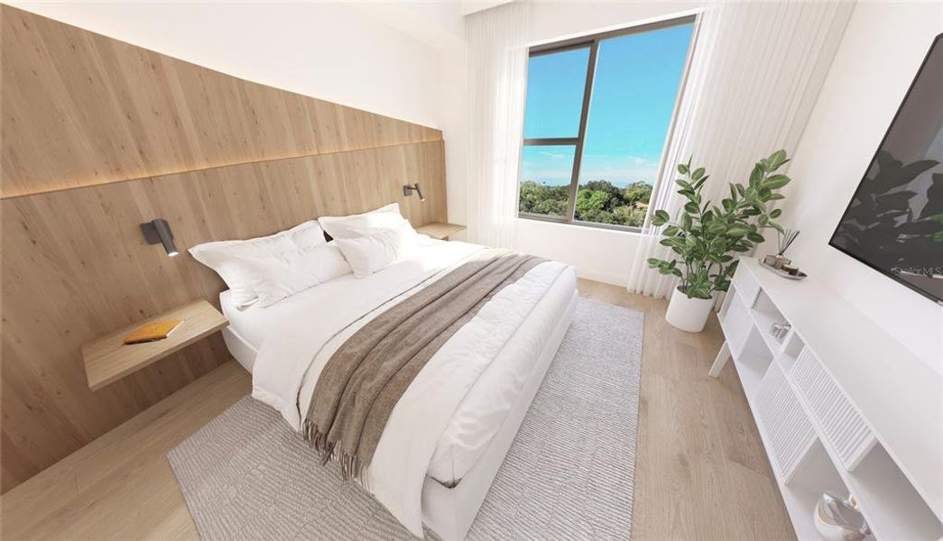 Furnished interior view inside a new home in , Sarasota (Image 4).