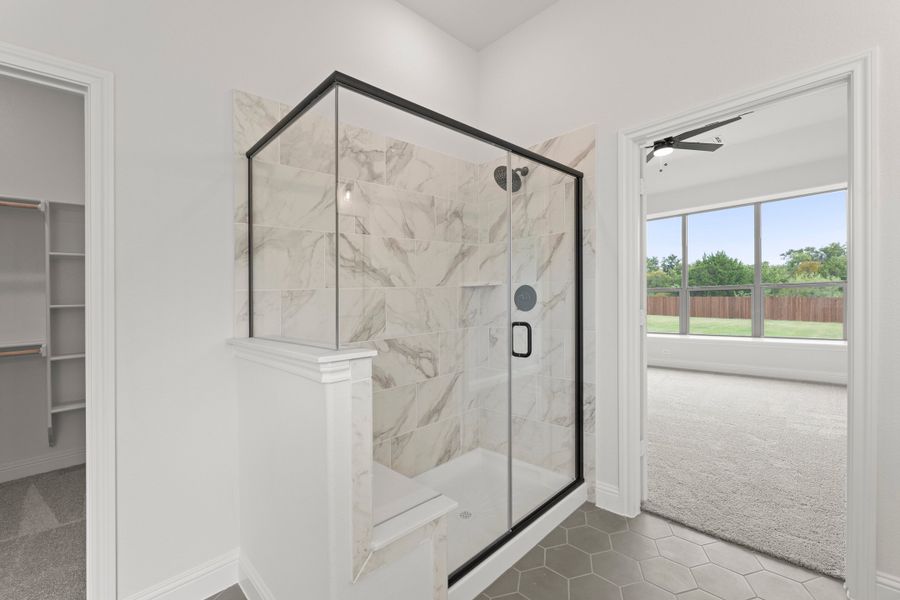 Furnished interior view inside a new home in Lovers Landing, Forney (Image 10).